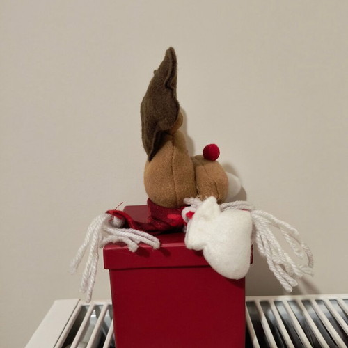 Christmas box Reindeer new, decorative