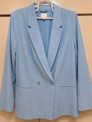 H&M Blue Blazer Size M Like New