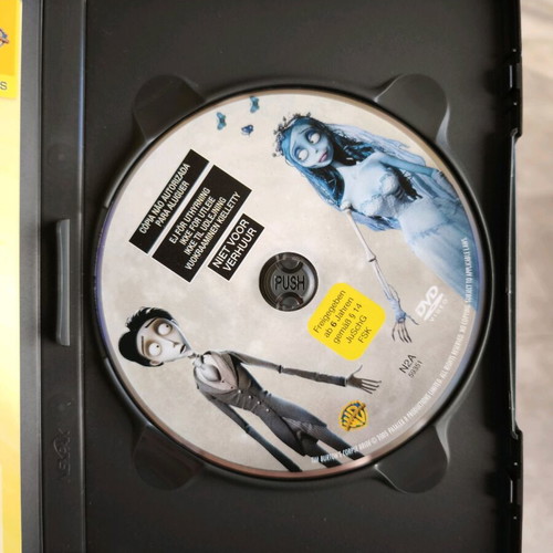 Corpse Bride DVD like new with German and English audio and subtitles
