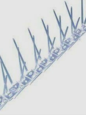 Ecologic Plastic Bird Spikes new, polycarbonate, 14-20.5 cm width