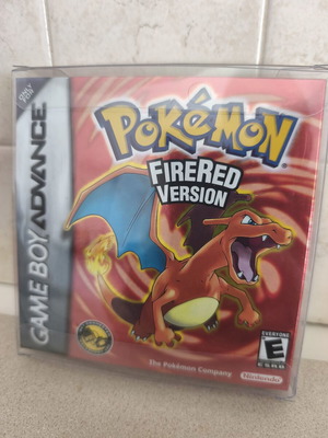Pokemon Fire Red Version Game Boy Advance καινούργιο, πλήρες με manuals