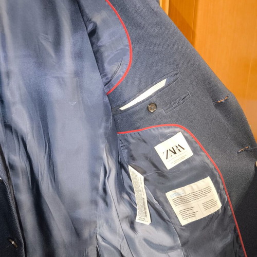 Zara jacket like new, blue, size M