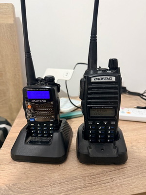 Baofeng radios 8w 5w slightly used