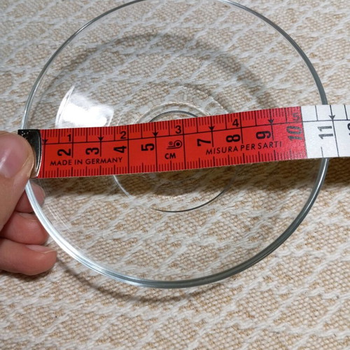 Glass Turkish tea cup like new with saucer