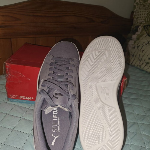 Puma Smash 3.0 sneakers new, grey with black details
