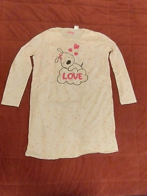Prenatal nursing nightgown size XL like new, white