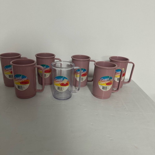 Rubbermaid mugs new, set of 7 pieces