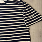 T-Shirt Philippe Model σαν καινούργιο, μπλε ριγέ, μέγεθος L