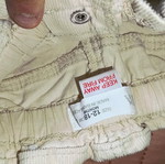 Cream corduroy pants Zara 12-18 months like new