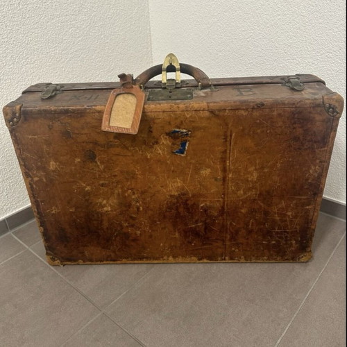 Louis Vuitton vintage suitcase 1920 used