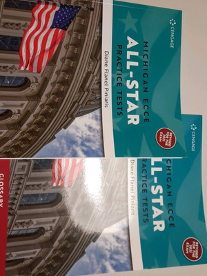 Ecce All Star practice tests used, completed exercises