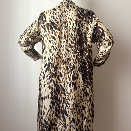 Boss Hugo Boss Silk Safari Style Dress Medium Size Like New