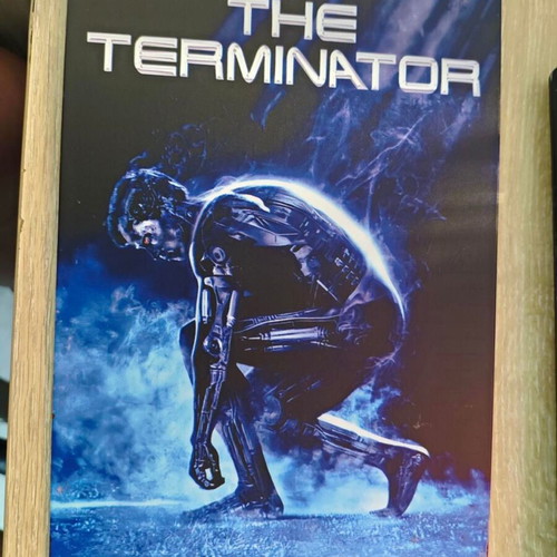 Metal decorative sign The Terminator like new