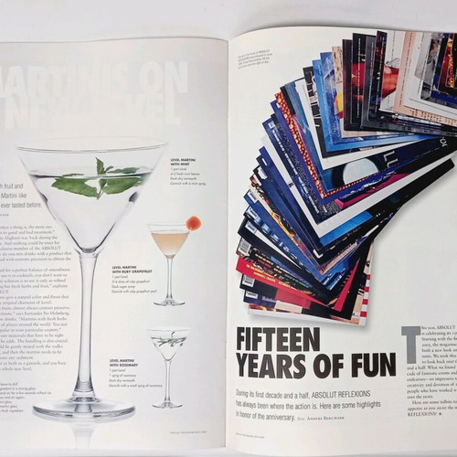 Absolut Reflections No 4 collectible magazine December 2004