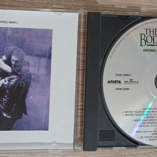 The Bodyguard Original Motion Picture Soundtrack CD like new