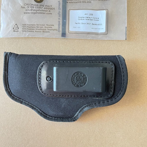 Walther PPS and Glock 26/27 pistol holsters used, set of 2