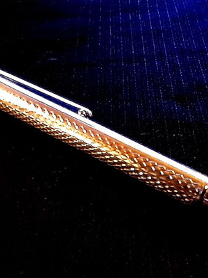 Ασημένιο στυλό 925 Sterling Silver vintage με ξύλινη θήκη σαν καινούργιο