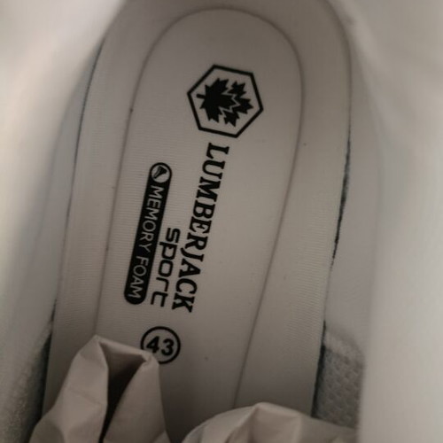 Lumberjack Sport athletic shoes size 43 new, white