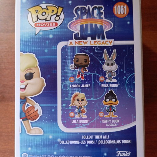 Funko Pop! Movies Space Jam Lola Bunny vinyl figure new