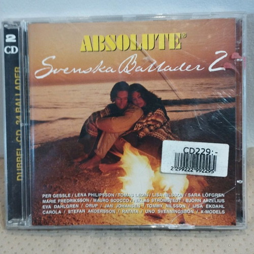Absolute Svenska Ballader CD used, rock