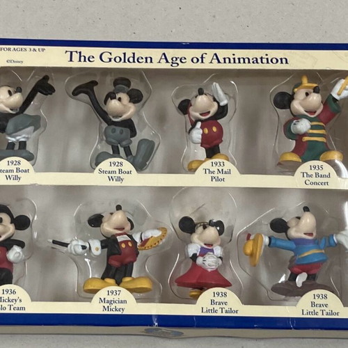 Disney 26000 Mickeys World Figures 1928-1938 Set Καινούργιο