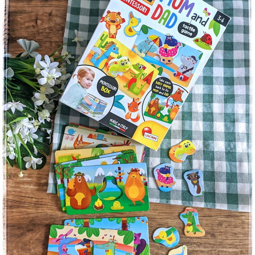 Montessori Mum and Dad educational game used