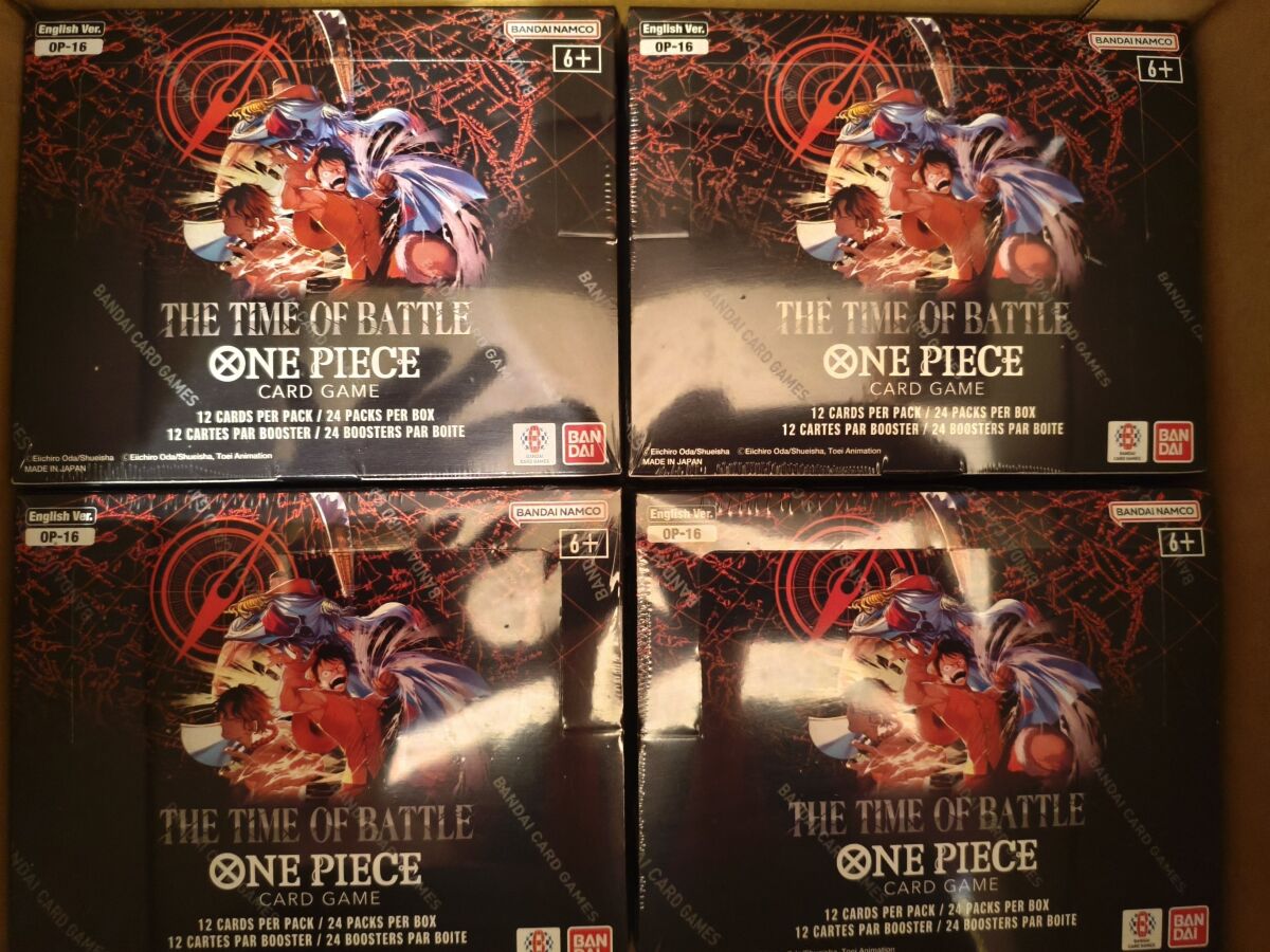 One Piece TCG OP-16 The Time of Battle… - € 185,00 - Vendora.cy