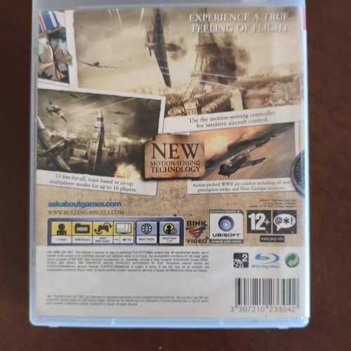 Blazing Angels παιχνίδι PlayStation 3 σαν καινούργιο
