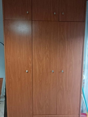 Ντουλάπα τρίφυλλη σαν καινούργια, διαστάσεις 220x110x48 εκ