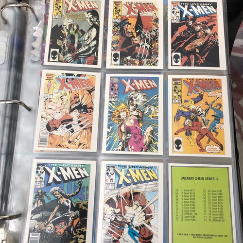 Uncanny X-Men Covers Series II Complete Set 45 mint collectible cards