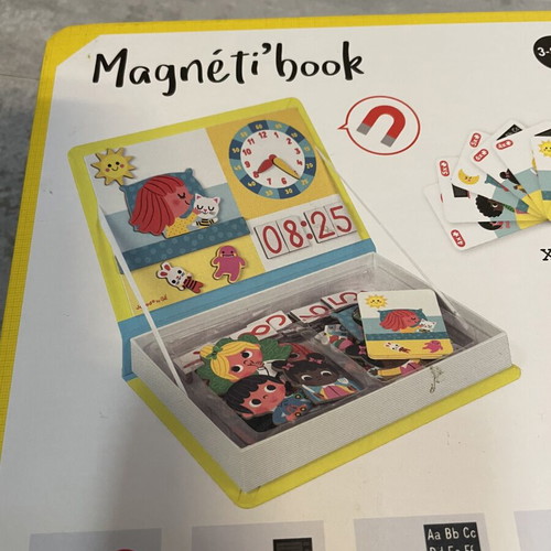 Janod Magneti Book educational magnetic toy like new