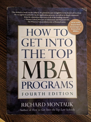 How to Get Into the Top MBA Programs book used