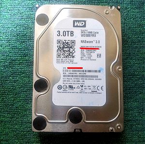 Άριστος σκληρός δίσκος WD Red 3TB  και SSD 120GB