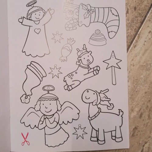Christmas book make your own decorations like new