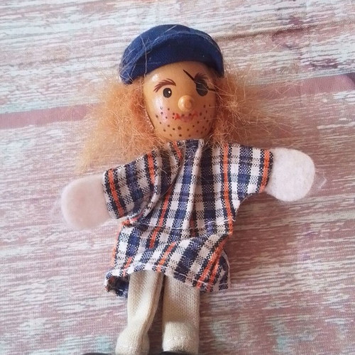 Mini finger puppet sailor glove like new