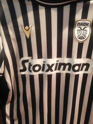 A. Zivkovic 14 PAOK FC used large jersey for collectors