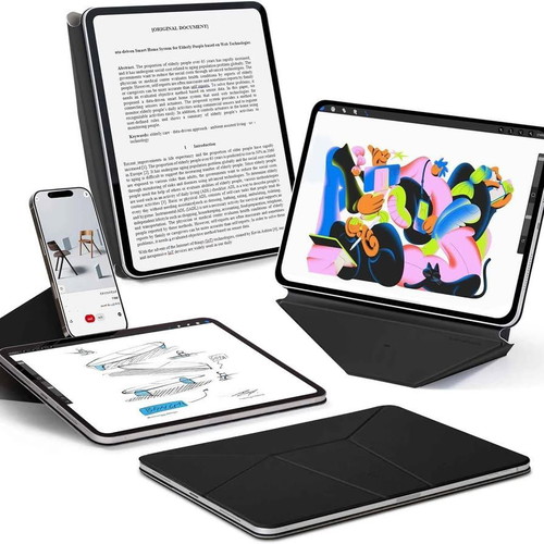 Moft Dynamic Folio iPad Pro 11 M4 M5 slim case with magnetic stand and 20+ viewing angles, new
