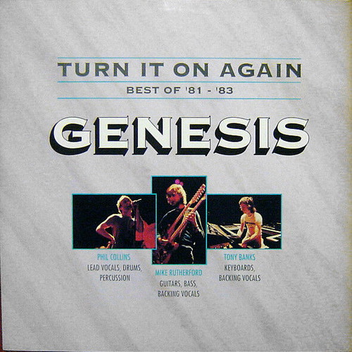 Genesis Turn It On Again Best Of '81 - '83 vinyl record used, rock