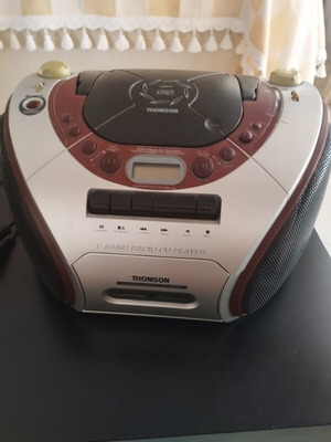 Thomson TM9650 portable CD radio cassette player