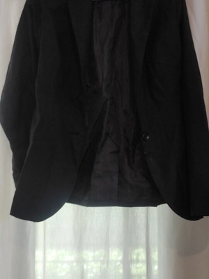 Black jacket used, size S / 36 / 8