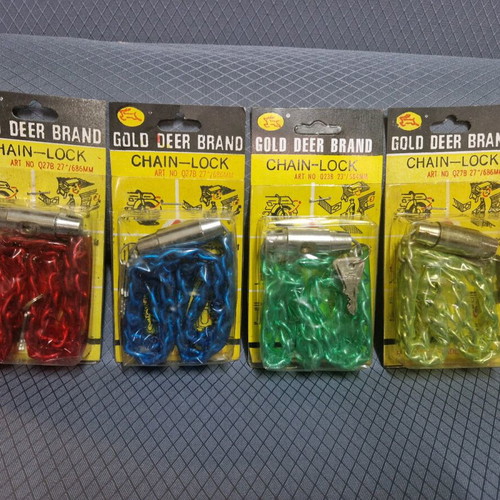 Bicycle lock 68cm new with plastic coating
