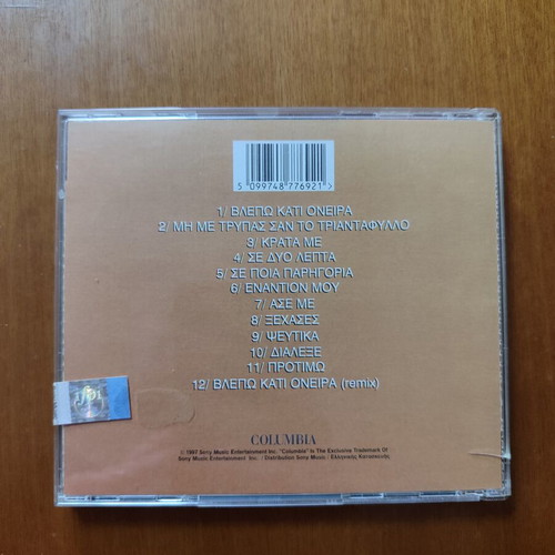 Triantafyllos Vlepo Kati Oneira CD new