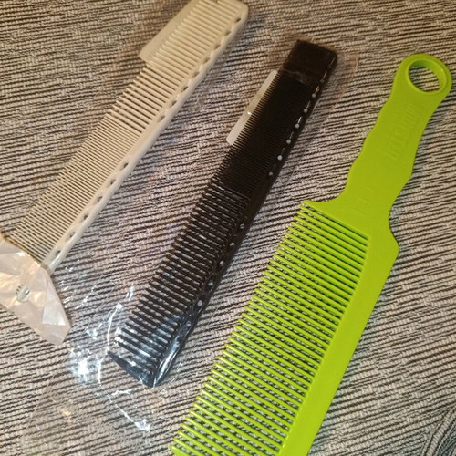 Combs for professional use new, set of 3 pieces