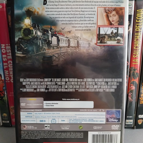 El Llanero Solitario DVD