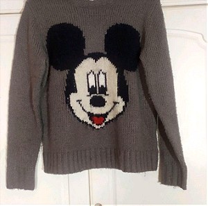 Oysho Disney πουλόβερ Mickey γκρι μέγεθος S