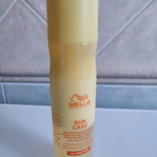Cotril Leave In Conditioner Mousse used with Wella Sunscreen