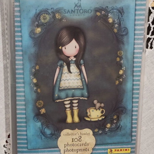 Santoro London Panini Photocards Album like new, 104 of 108