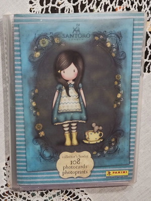 Santoro London Panini Photocards Album like new, 104 of 108