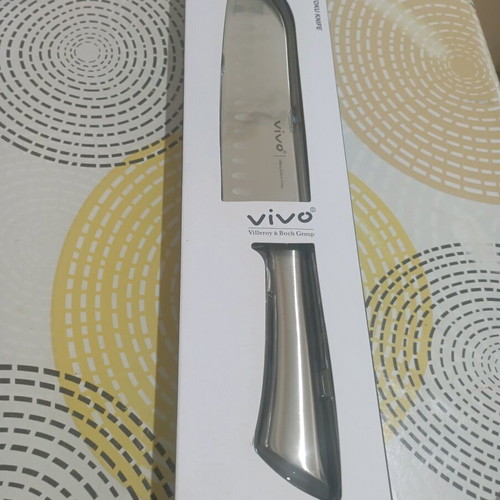 Santoku knife new, stainless steel Vivo Villeroy & Boch 32 cm