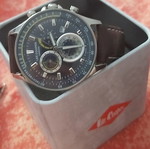 Lee Cooper LC07403.390 watch like new with leather strap and bracelet